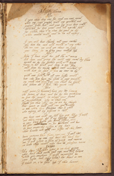Page of Huntington manuscript.