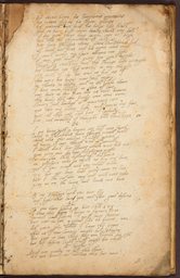 Page of Huntington manuscript.