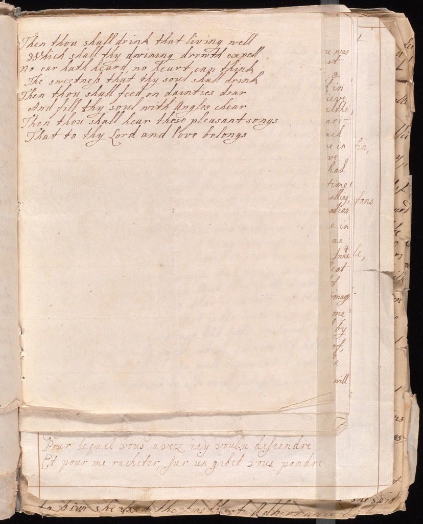 Page of Melville manuscript.