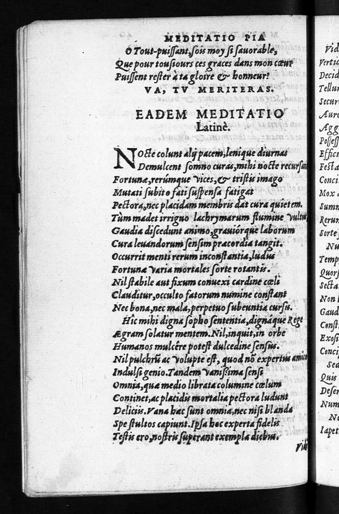 latin text